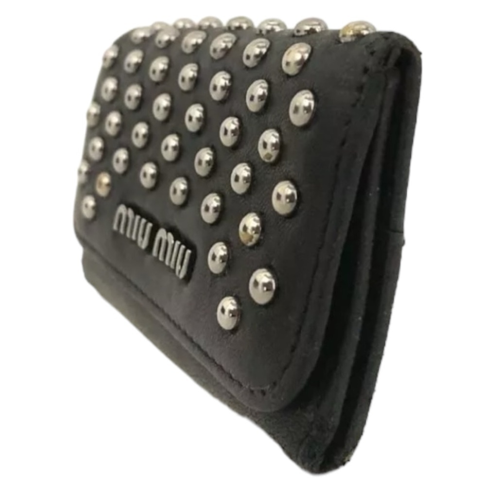 Miu Miu Studded Key Wallet - Picture 8 of 9